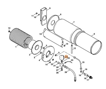 Zbiornik wyrównawczy, Stihl 47065220200
