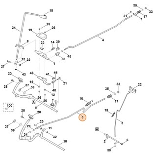 Drążek, Stihl 61407031700