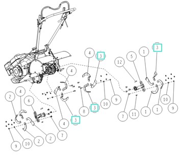 Ostrze (L) , Orec 80-1310-826-00
