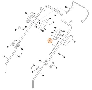 Połówka obudowy, Stihl 63831821317